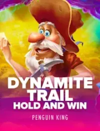 dynamite trail hold and win slot logo
